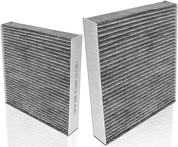 Cabin Air Filter CF11183 CP183 JADODE Premium Cabin Air Filter with Activated Carbon Baking Soda Embedded Filter Media Compatible with Dodge Durango,Jeep Grand Cherokee Car Air Filter 2pc